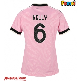 Juventus Lloyd Kelly #6 Tricou Fotbal Replică 2026-27 Femei Deplasare